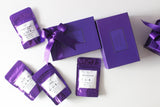 Purple Haze Tea Gift Box – 4 Assorted Blends in Travel-Friendly Pouches