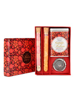 Kahwa Gift Set – Kashmiri Green Tea with Almonds, Saffron Rock Sugar & Infuser