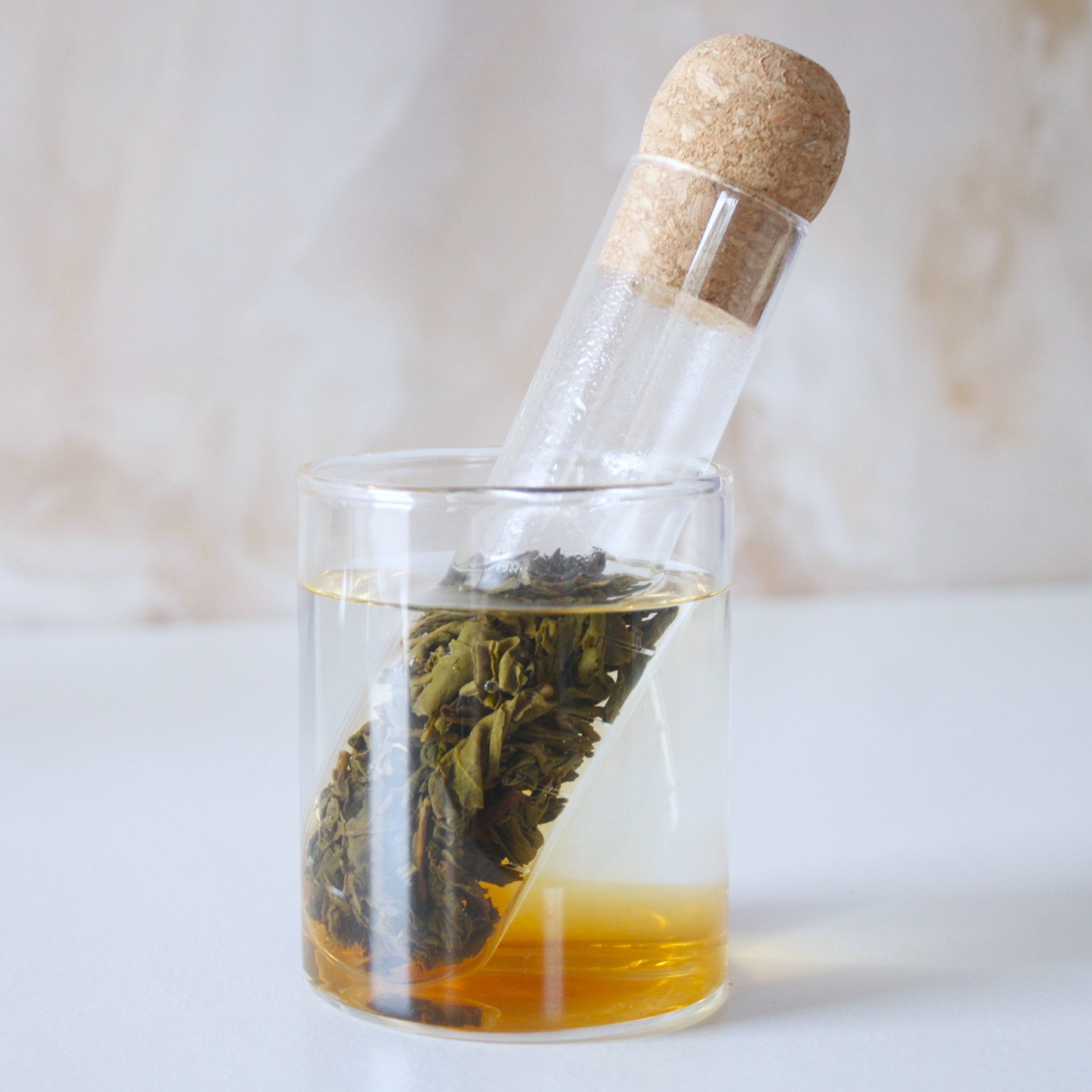 Tube Tea Diffuser Glass Test Tube Infuser – Gardner Street Tea