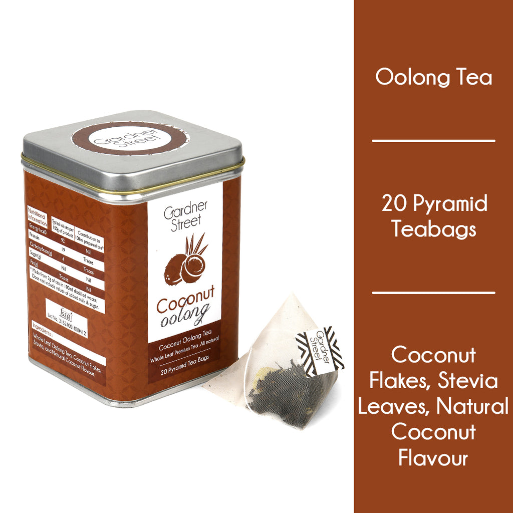 Coconut Tree Tea Coconut Oolong – Gardner Street Tea