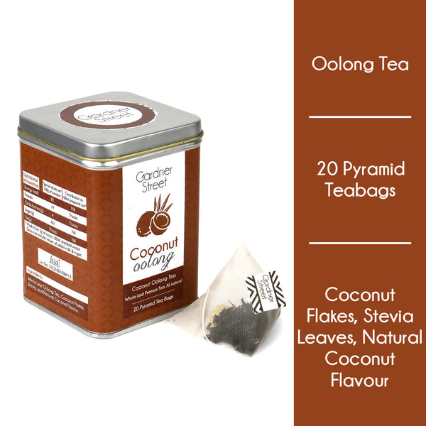Coconut Oolong - 20 Pyramid Tea Bags