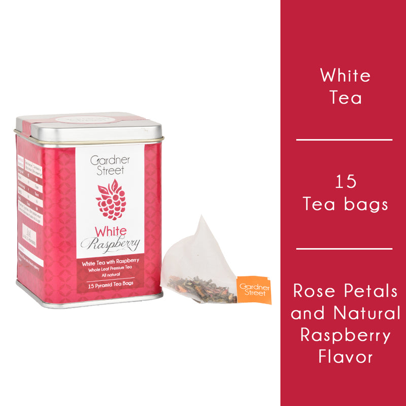 White Raspberry - 15 Pyramid Tea Bags