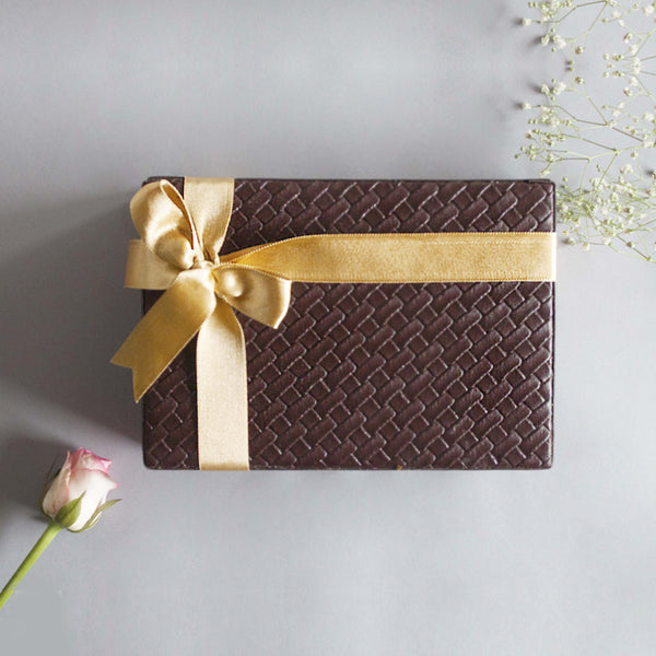 Leather Tea Chest
